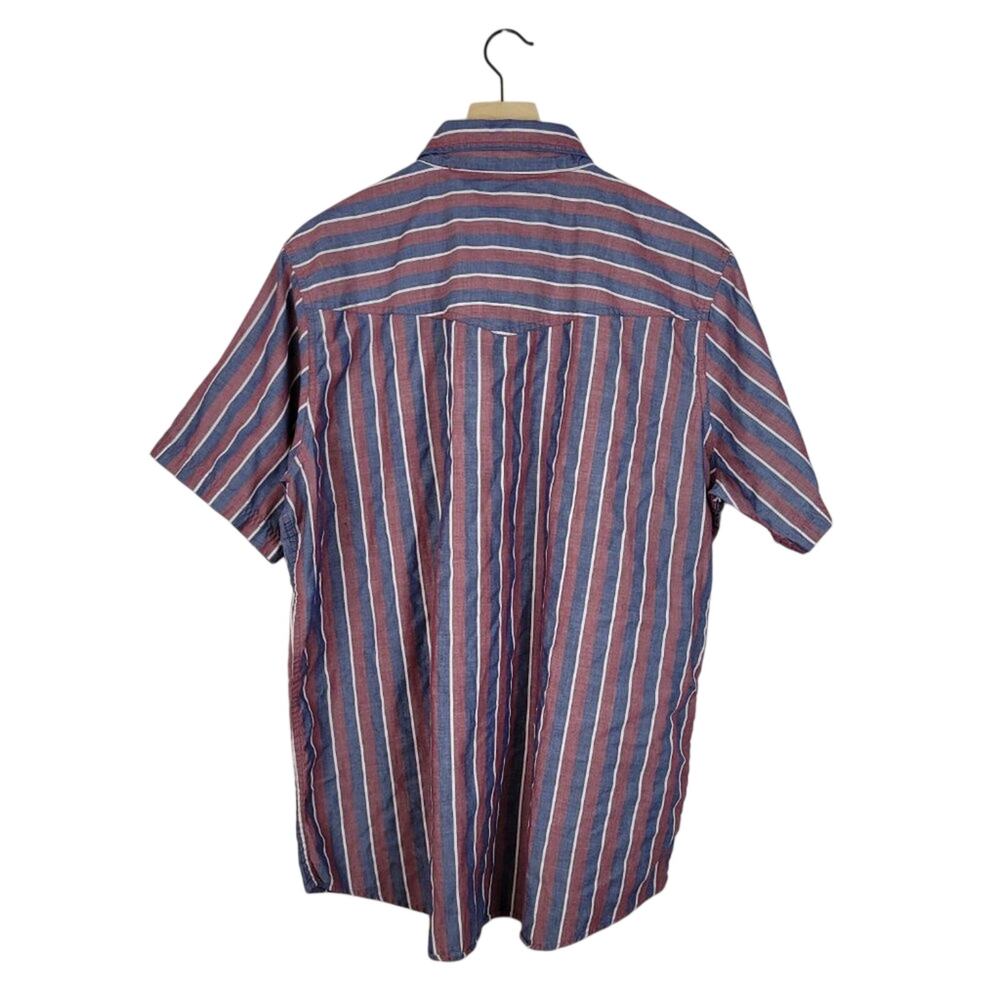 HIGH NOON Men's Short Sleeve Pearl Snap Shirt - Size XL - Picture 5 of 9